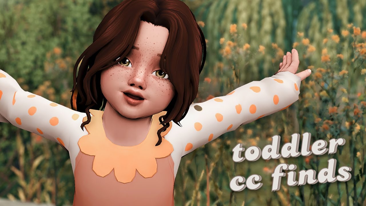 🌻 Toddler Cc Finds Los Sims 4 Contenido Personalizado Haul｜maxis