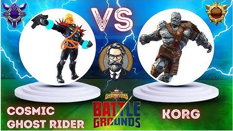 MCOC : I think CGR is the Best Counter for Korg