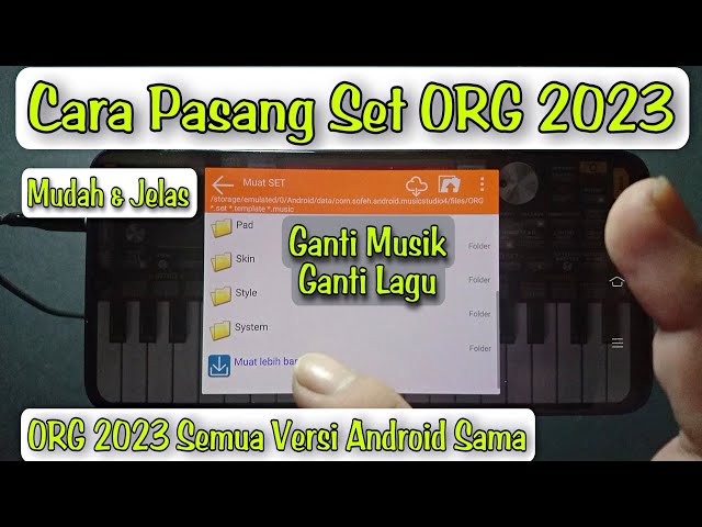 Singkat & Jelas | Cara Pasang Set ORG 2023 Terbaru class=