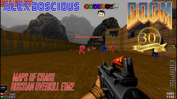 GZDoom Maps of Chaos *Russian Overkill E1M2 #doom #doom30years