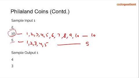 Philaland Coins | Codevita Questions And Answers