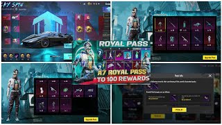 A7 ROYAL PASS Rewards | Lucky spin|