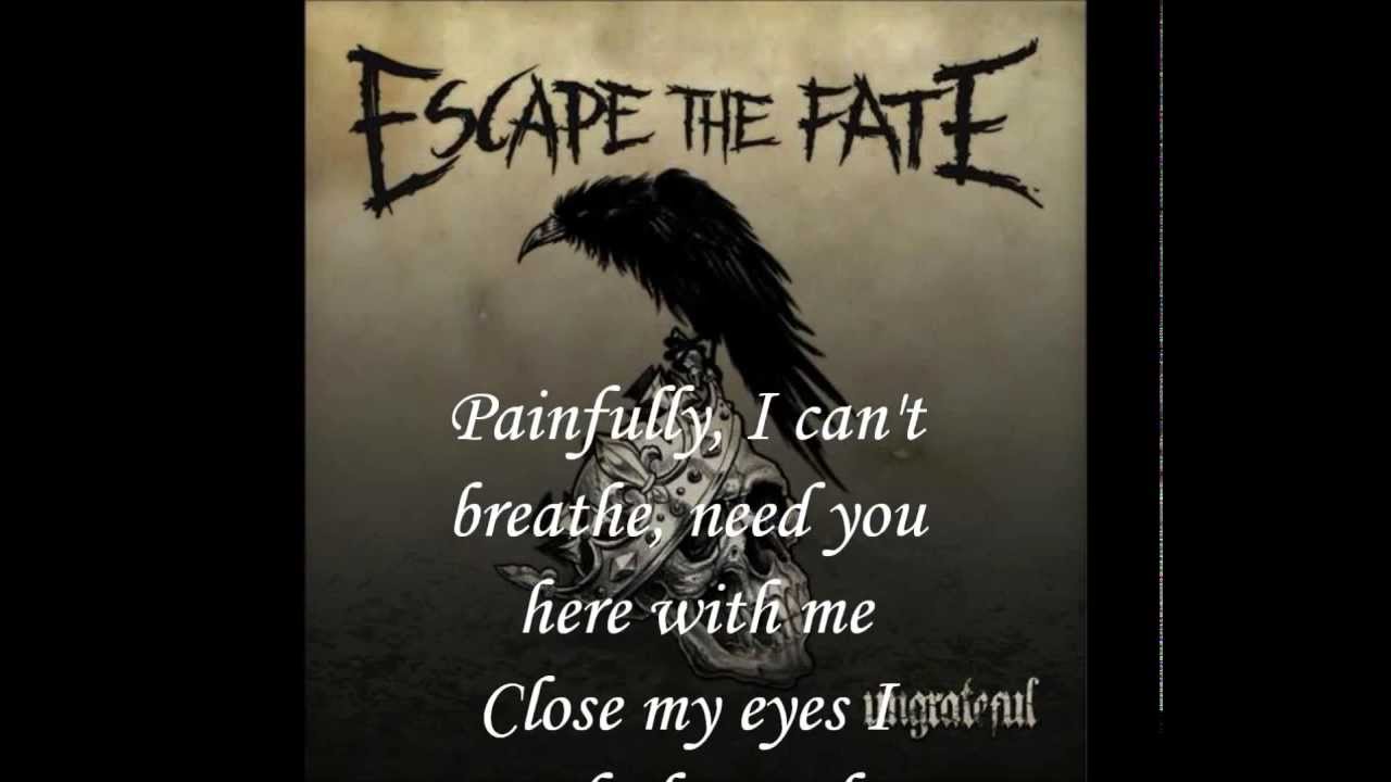 Escape The Fate Picture Perfect (Lyrics)