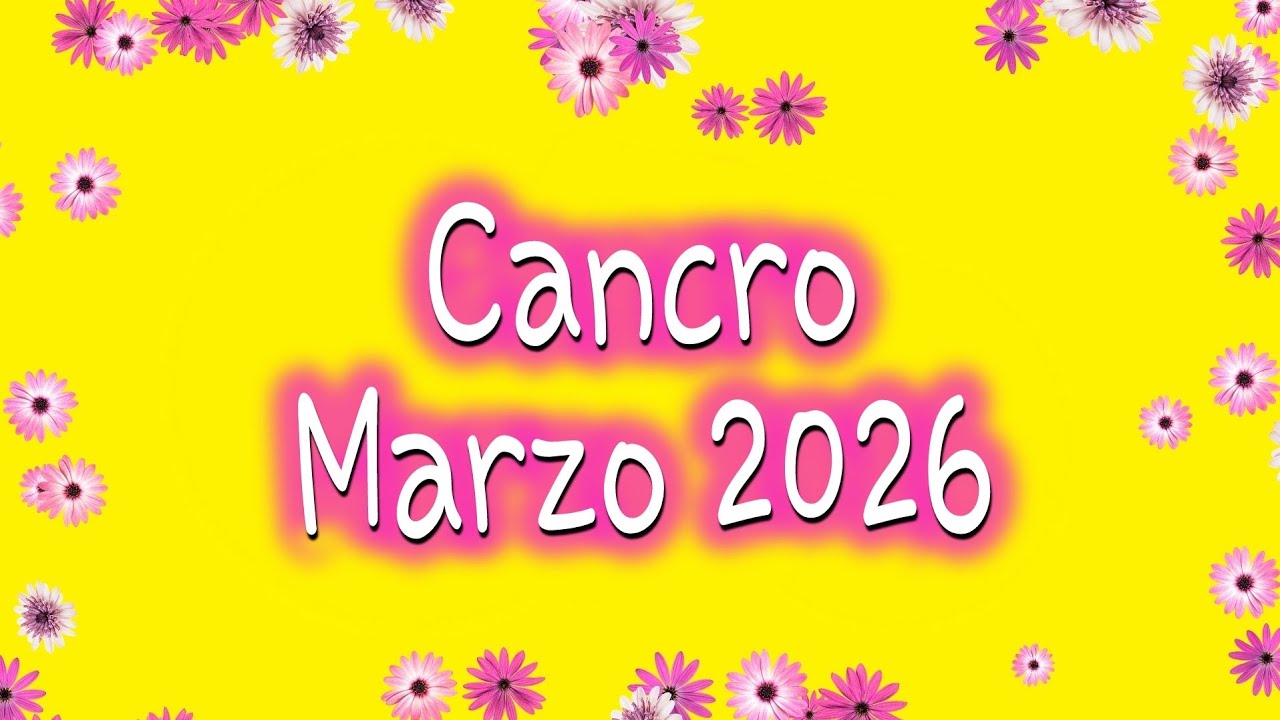 Cancro Oroscopo Marzo ☔️🌷Tarocchi e Astrologia Evolutiva🔮✨️