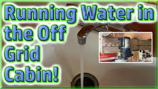 DIY 12V RV Pump For Running Water in Off Grid Cabin Rain Catchment System