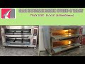 Gas Double Deck Baking Oven - 6 Tray (Arise Equipments India)