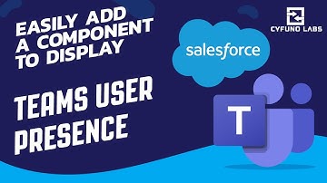 Show User Presence in Salesforce with Salesforce Microsoft Teams Integration
