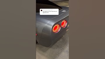 Infinity C5 Tail Lights with sequential turn signals