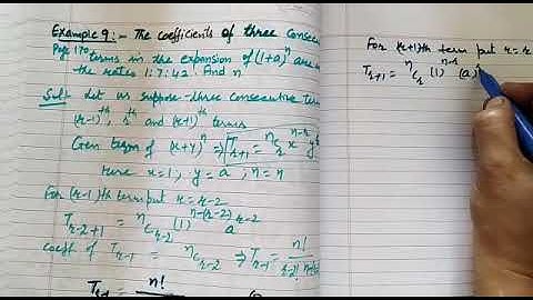 Example 9, Class 11, Chapter 8