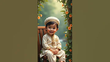 Allah Hu Allah Hu Zikr New Born Baby Reacting Quran Shortsfeed Cute Status Viralvideo Naat Islamic 