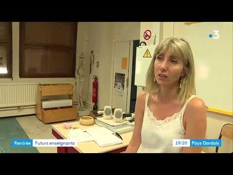 Reportage France 3 Rentrée de la nouvelle licence pluridisciplinaire