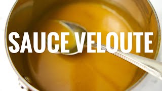 Sauce Velouté with Derivatives - Five Mother Sauces