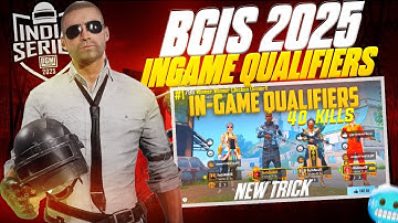 How To Qualify bgis ingame qualifiers in 2025 | BGIS 2025 INGAME QUALIFIERS GUIDE VIDEO