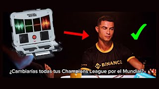 BOMBA ¡Cristiano Ronaldo Vs Detector de Mentiras! (Subtitulado al español)