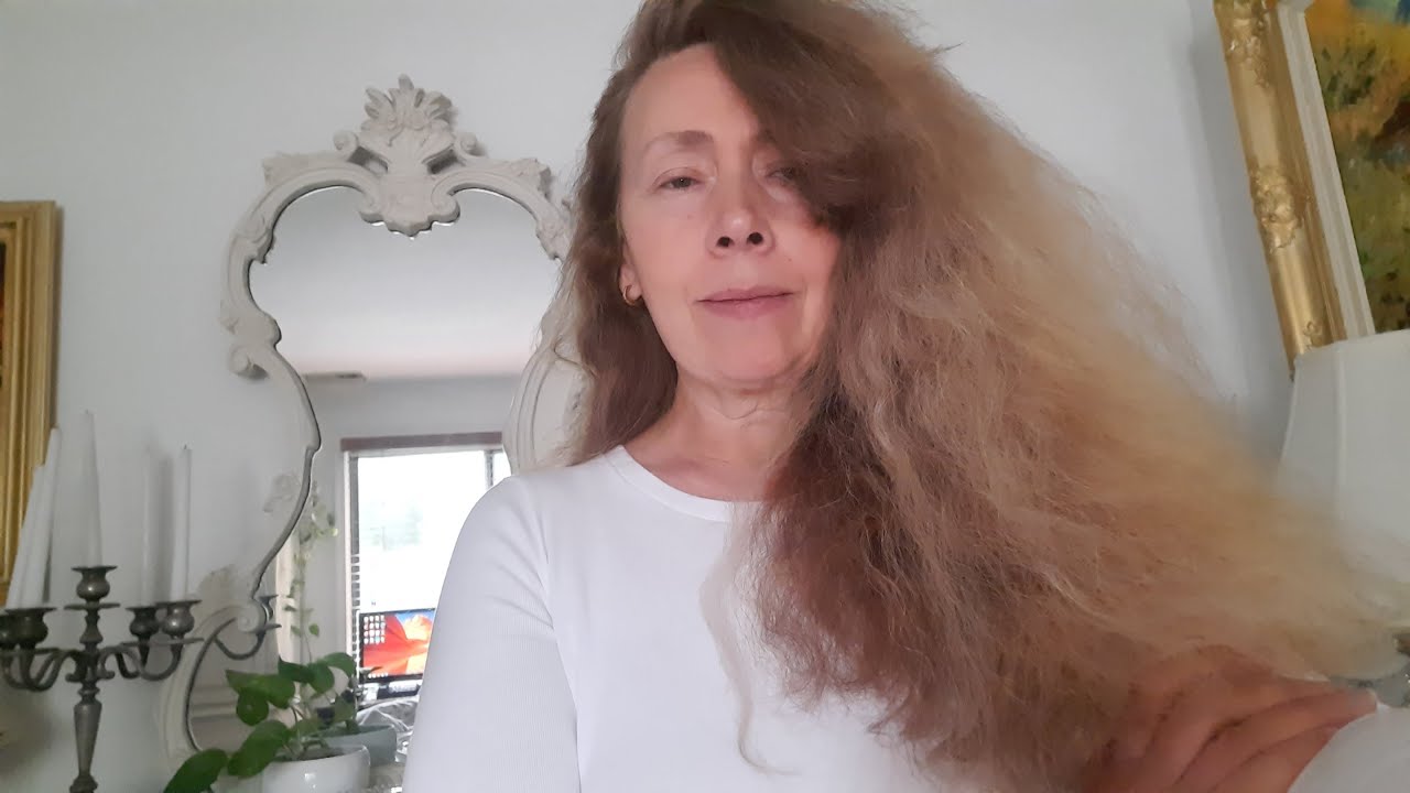 Hair drying ASMR. Hair Brushing. HEALTH & BEAUTY w/Eugenia Abramson. АСМР #hairdrying ,#longhair