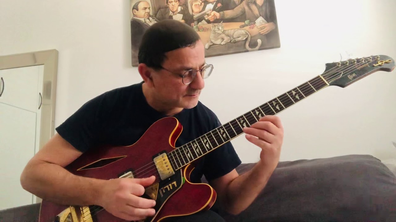 פרק - 6. (חלק -א)לימוד נגינת גיטרה מזרחית נוסטלגית. השיר ״סוד המזלות״. זוהר ארגוב ז״ל.