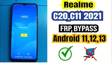 Realme C20 , C11 2021 Frp Bypass || Hou to Frp Realme C20  Google Account Rimove 2025