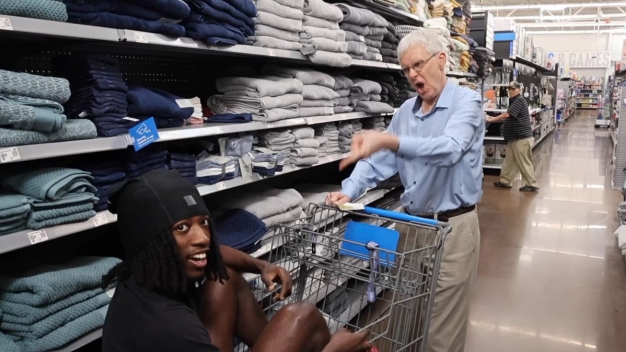 Hiding In Strangers Carts Prank