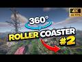 Minecraft 360° VR – Roller Coaster Paradise #2 | 4K 60FPS
