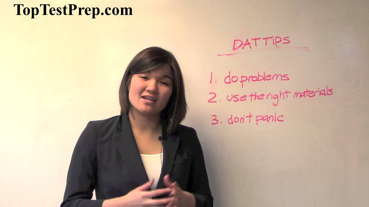 3 Critical Must Know DAT Exam prep tips YouTube