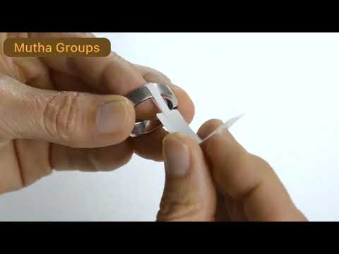 How to Properly Attach Jewellery Labels with Loops to Gold & Silver Jewellery | Mutha Groups