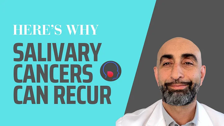 What causes salivary gland cancers to recur?