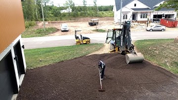 Driveway Paving Preparation Time Lapse Pt. 2