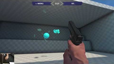 AIM LAB Motionshot Speed Leaderboard 130k+ with Handcam - kiokeNOG