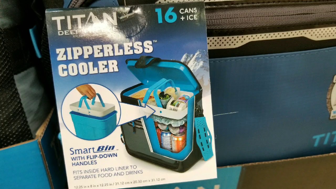 arctic zone titan deep freeze 16 can zipperless cooler