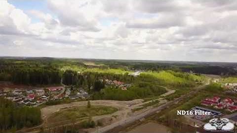 DJI Mavic Pro -No Nonsense- 4K DJI "ND Filters set" test