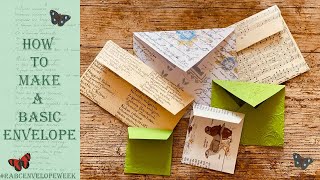How to make envelopes - Beginners Guide for Making Ephemera for Junk Journals