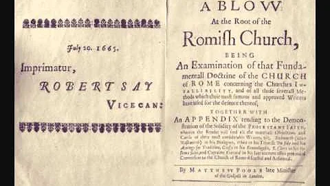 Pt. 1. The Nullity of the Romish Faith --by Matthe...