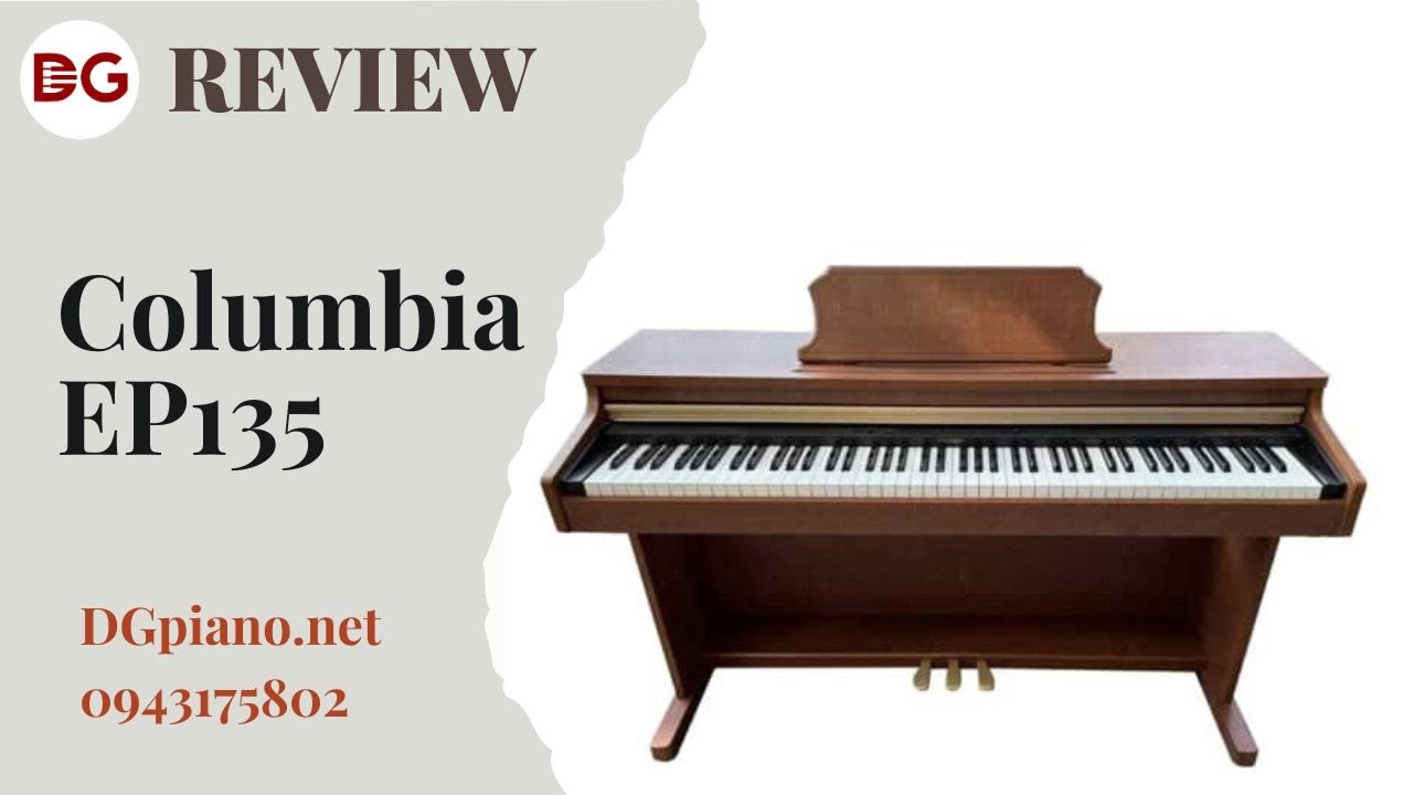 Review Columbia EP135- DGPIANO - 0943175802 - YouTube