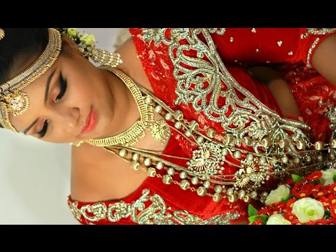 Srilankan Bridal Makeover (Kandyan) - VIDEO