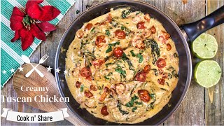 Creamy Tuscan Chicken in 30 Minutes