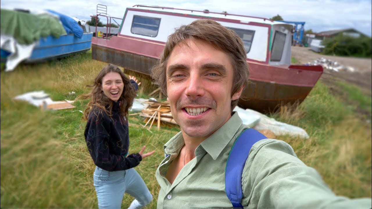 We've Bought ANOTHER Narrowboat!! | First Look At Our New TINY ...