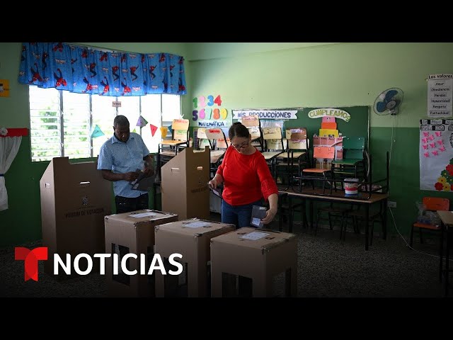 Cierre de urnas en una jornada electoral sin incidentes en República Dominicana | Noticias Telemundo