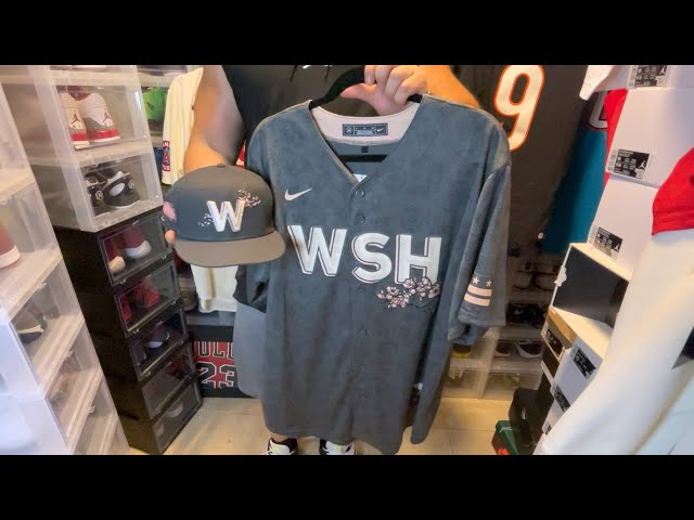 washington nationals nike gray 2022 city connect replica jersey