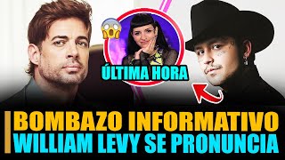 WILLIAM LEVY DETIENE ENTREVISTA Y SE PRONUNCIA EN DEFENSA A CHRISTIAN NODAL POR SU RUPTURA CON CAZZU