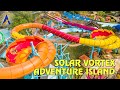 Solar Vortex at Adventure Island Water Park - America's First Dual Tailspin Waterslide