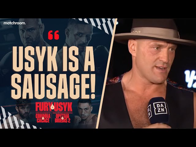 Skinny? I'm 19 Odd Stone! - Tyson Fury On Weight Claims u0026 Usyk Clash class=