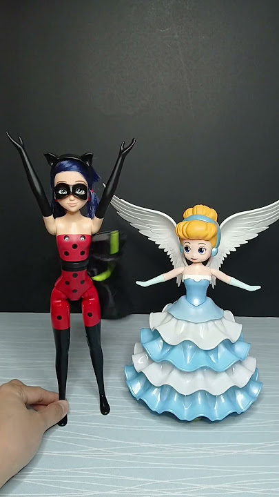 Amazing transforming miraculous ladybug 🐞 and Cinderella