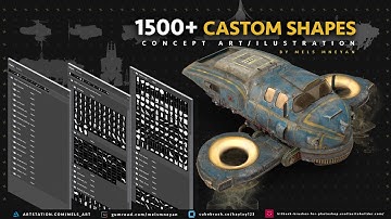 1500+ kitbash  Custom shapes