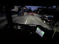 Solaris Urbino 12 IV (2020) Bus Driving at Night Leipzig Germany | POV