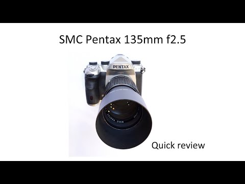 PENTAX - ＰＥＮＴＡＸ　ＳＭＣ１３５ｍｍ　Ｆ２．５ SMC Pentax 135mm f/2.5 Lens Review - Pentax User