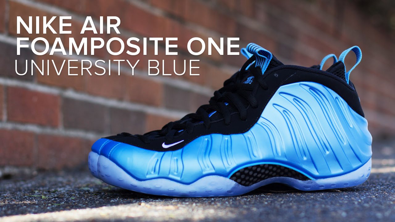 foamposite one university blue