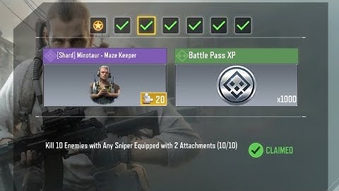 How To Kill 10 Enemies With Any Sniper Equipped With 2 Attachments? | Call Of Duty Mobile