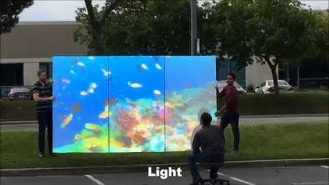 MirraViz Outdoor Multiview Digital Display