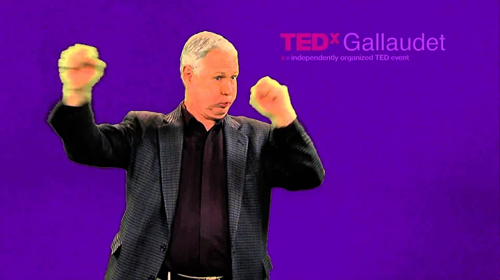 Light Up Gallaudet | Benjamin Bahan | TEDxGallaudet