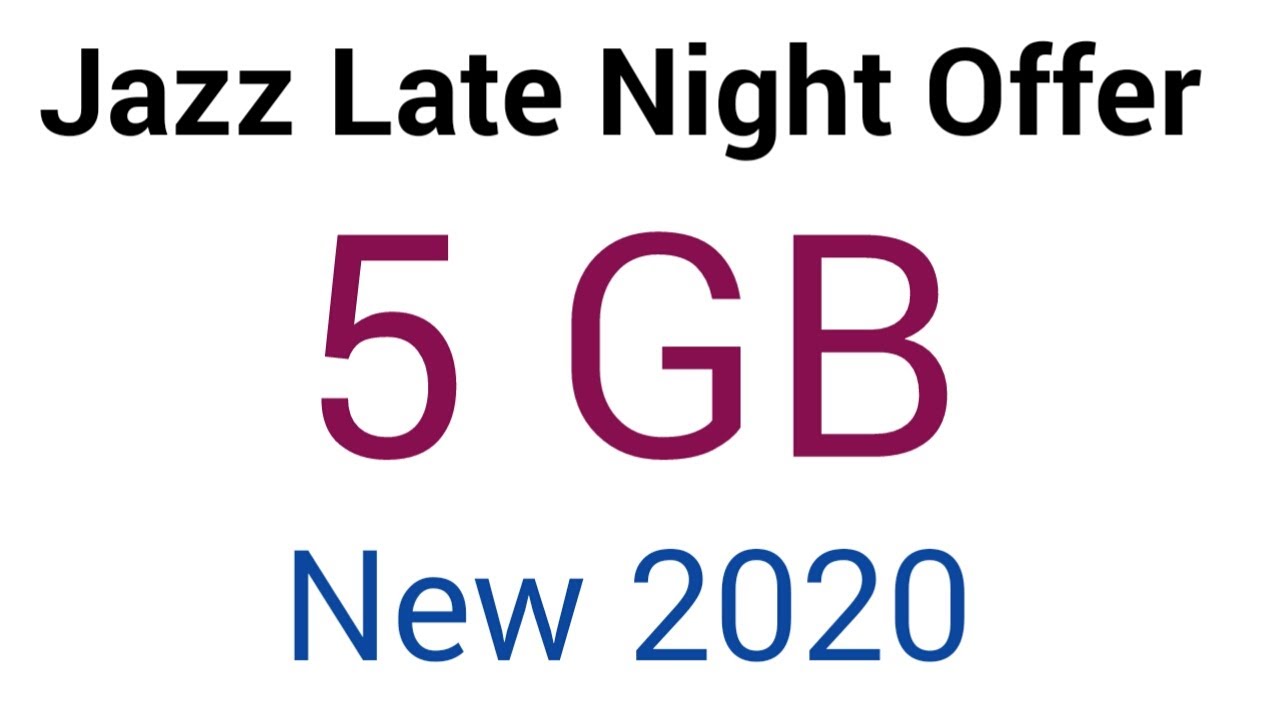 Jazz Night Package / Jazz late Night Offer 2020 YouTube